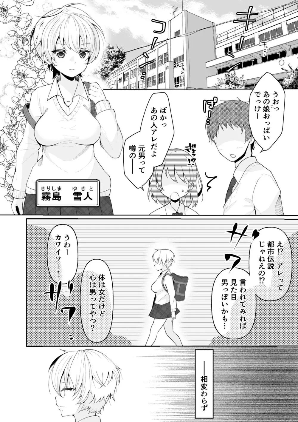 TSした俺の親友がヤンデレになるまで - page8