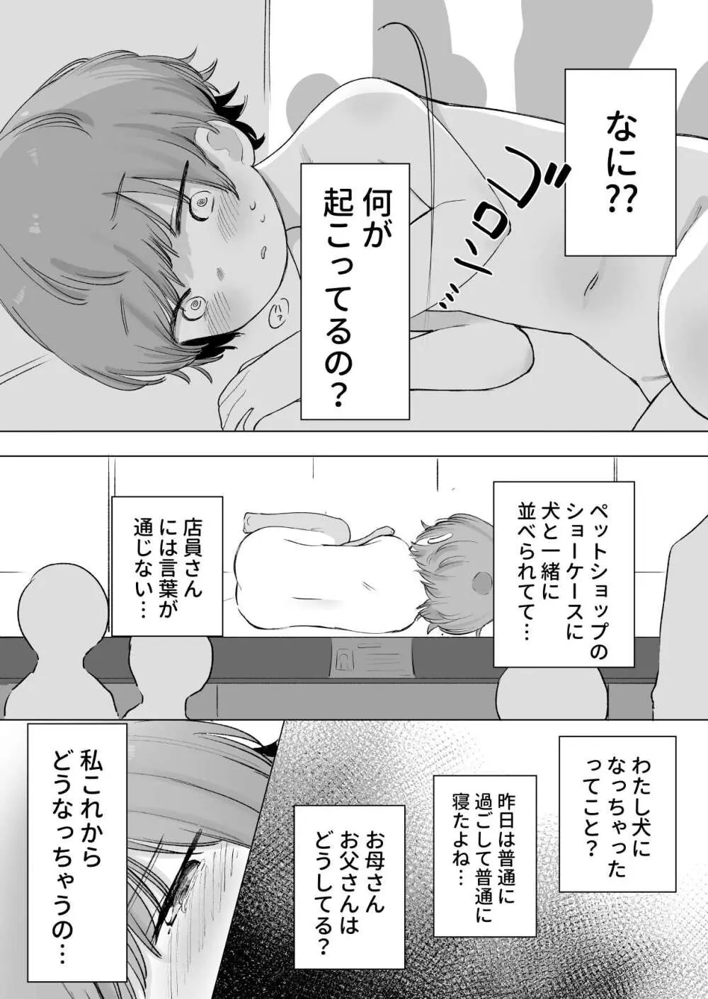 ある朝、目覚めたらペットショップで売られていた - page5