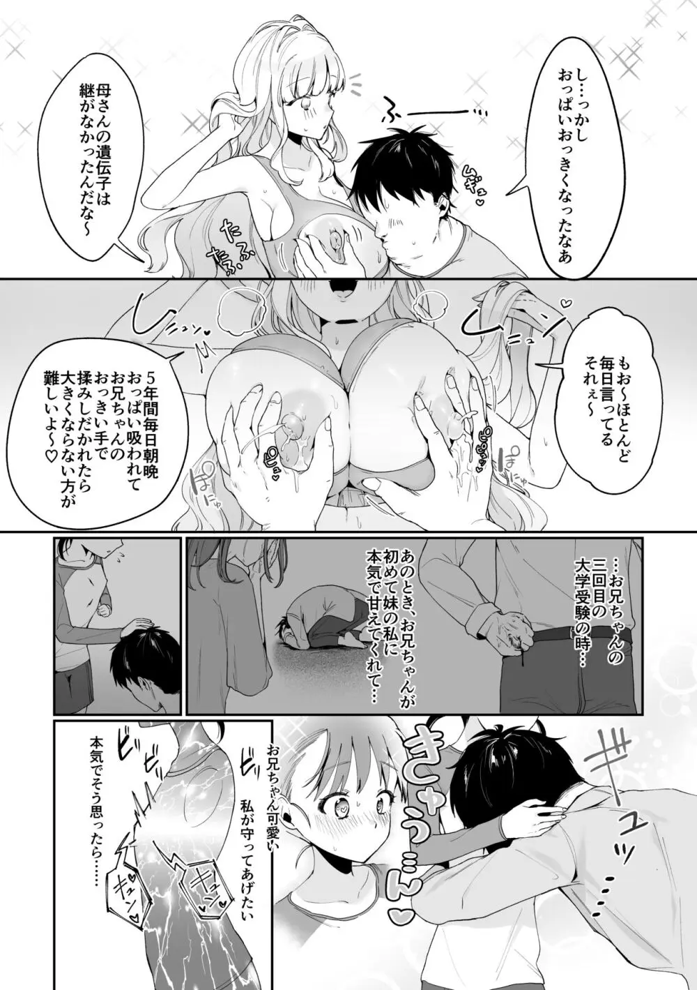 妹母乳でスクスク性活♥ - page12