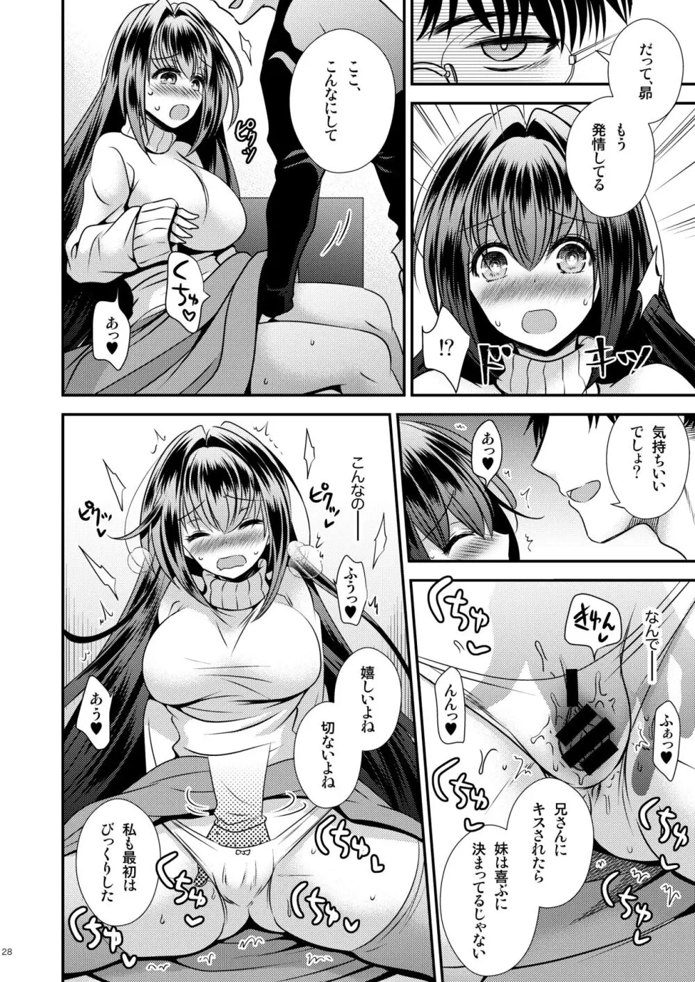 性欲処理に使っていた妹と入れ替わった兄 - page28