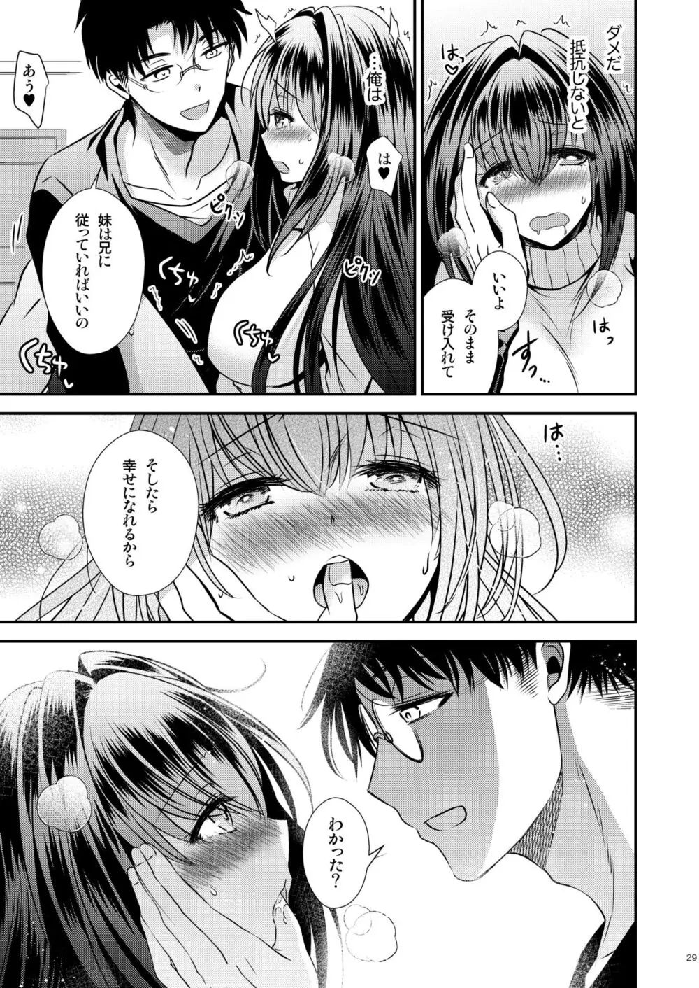 性欲処理に使っていた妹と入れ替わった兄 - page29