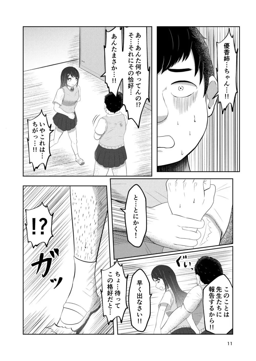 幼馴染の風紀委員長はボクに染まる - page11