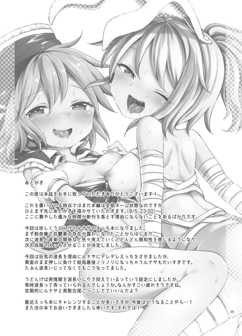 [運命のイカスミ (春雨)] 交合「淫欲狂鳴(エストロチューニング)」 (東方Project) [DL版] - page24