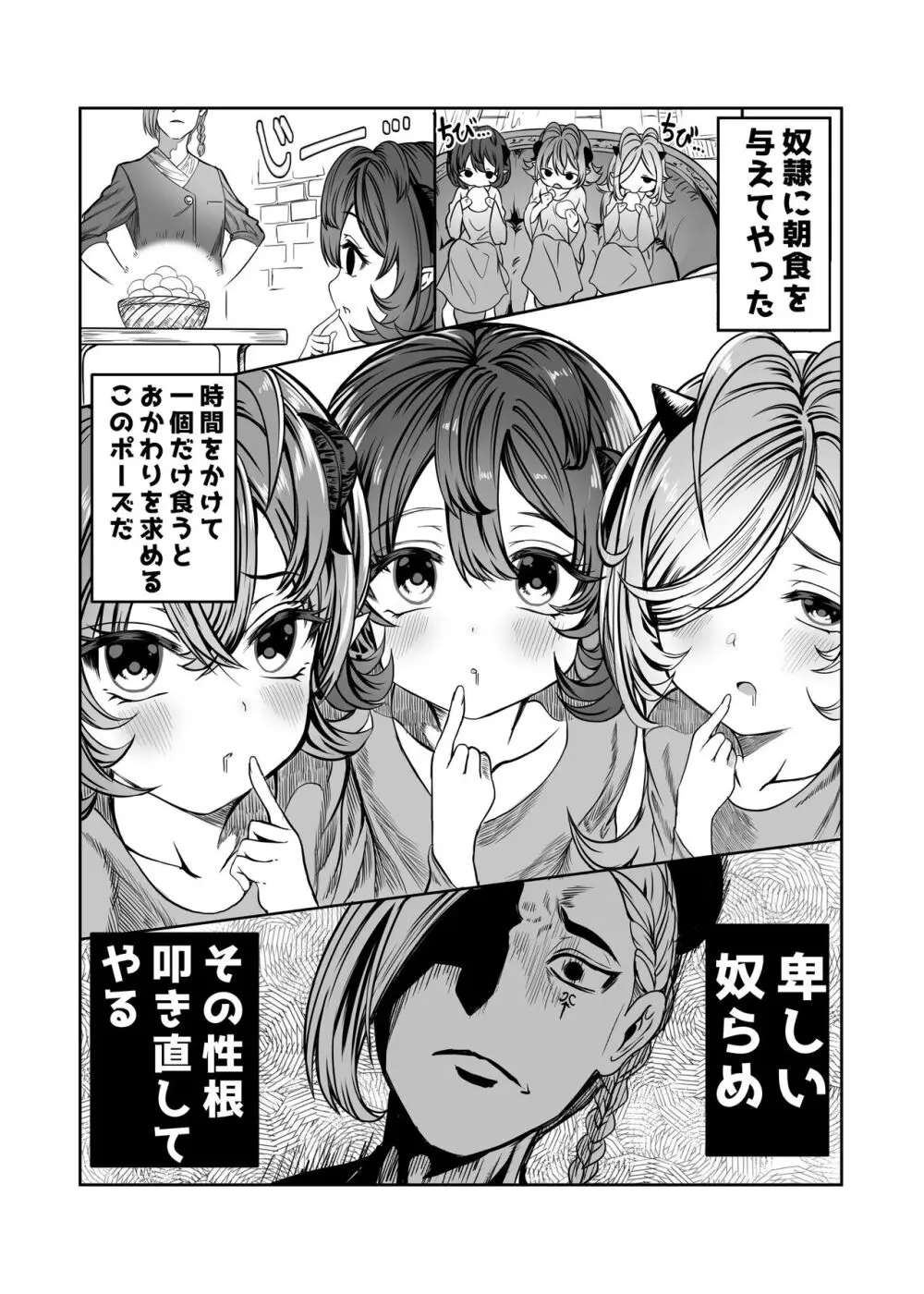 奴隷を調教してハーレム作る～育てた奴隷たちと純愛ハーレムHするまでの話～【漫画版】 - page6