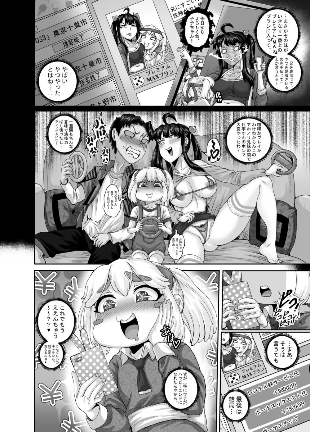 ムカつく妹はちゃんと叱らなくちゃ‼スリー！！！ - page36