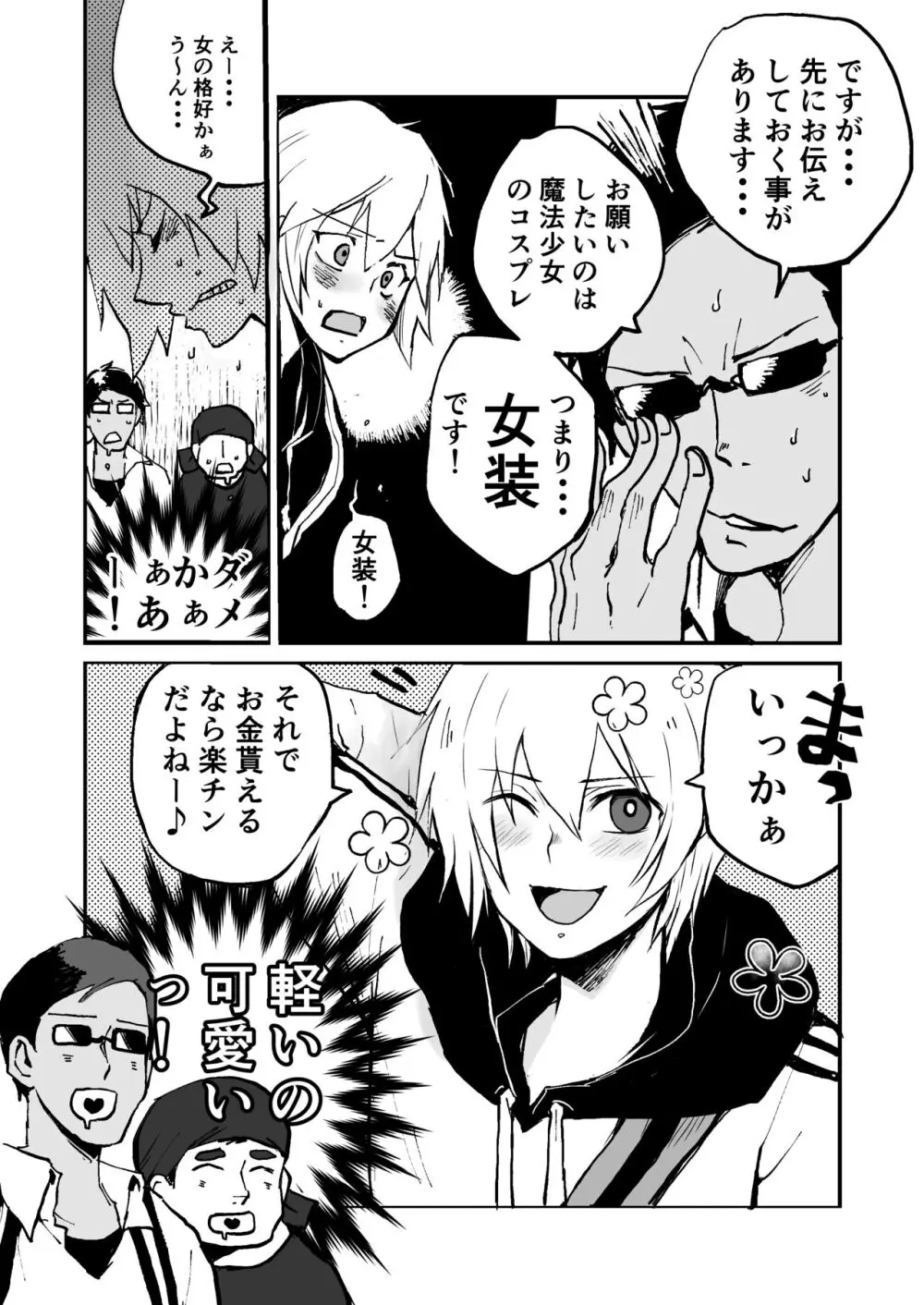 推しコス男子メス堕ち撮影会 - page4