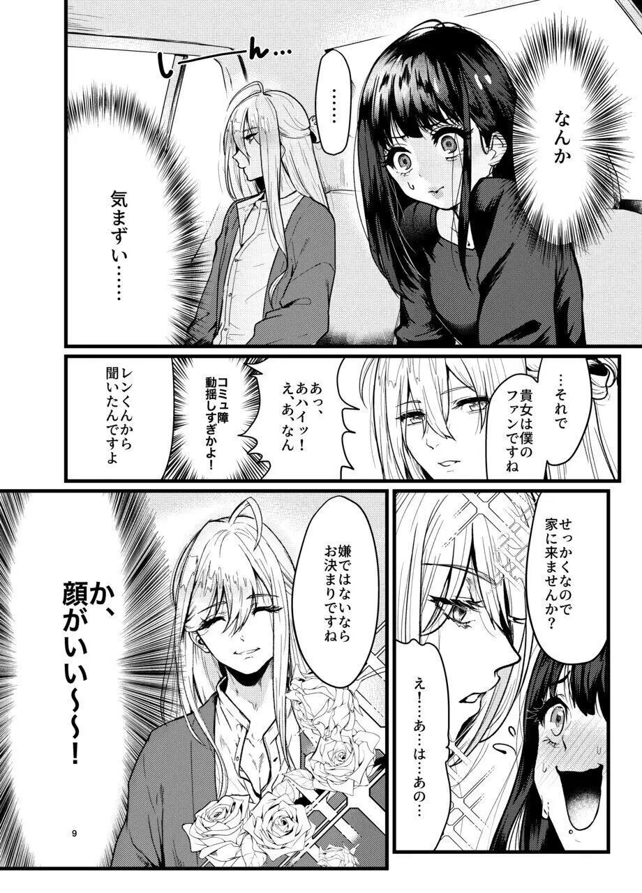 男性アイドルに犯される話 - page8