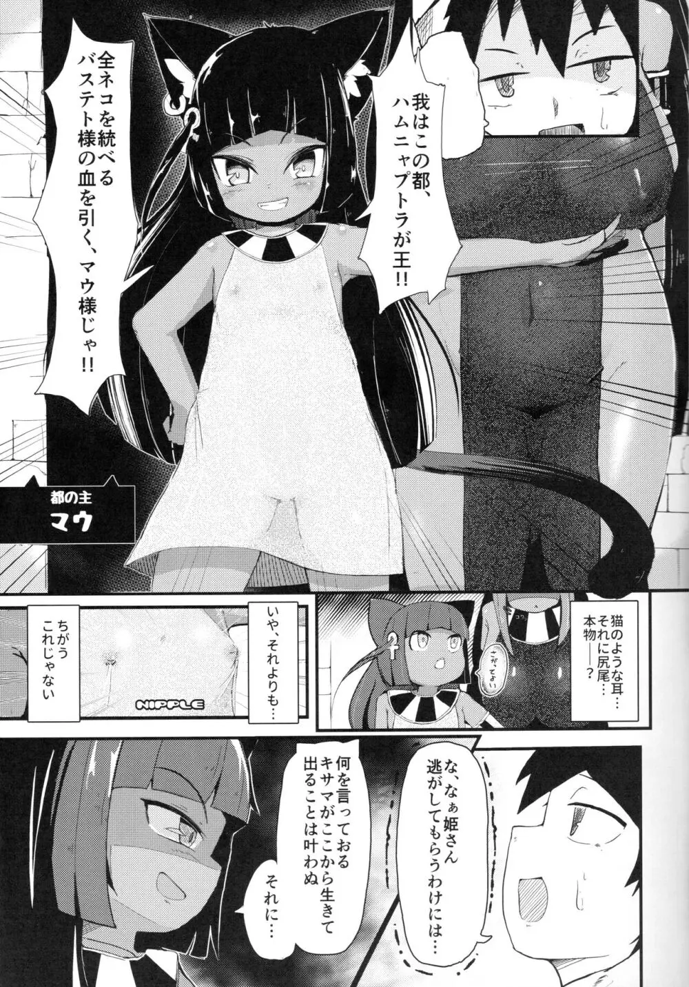 ハムニャプトラ -失われた猫の都- - page7