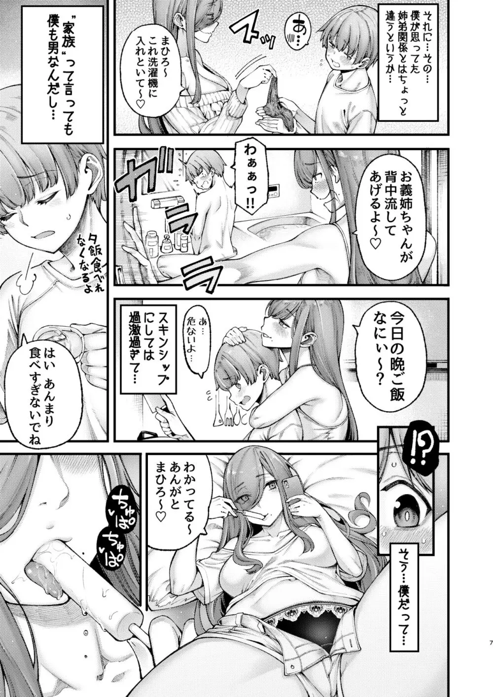 ズボラでえっちなお義姉ちゃんはどう考えてもボクを誘っている - page7