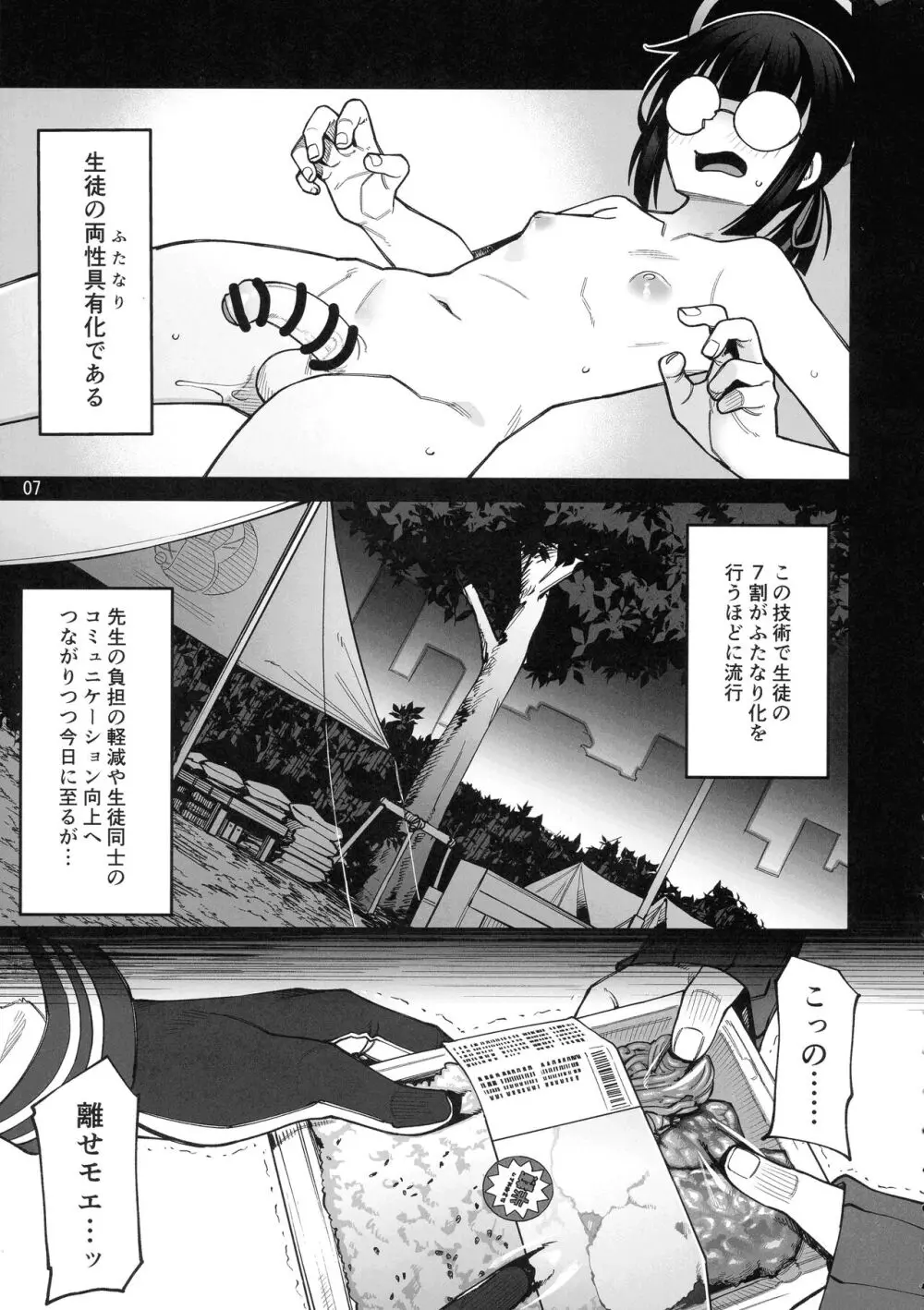 ブルアカふたなり合同 - page7