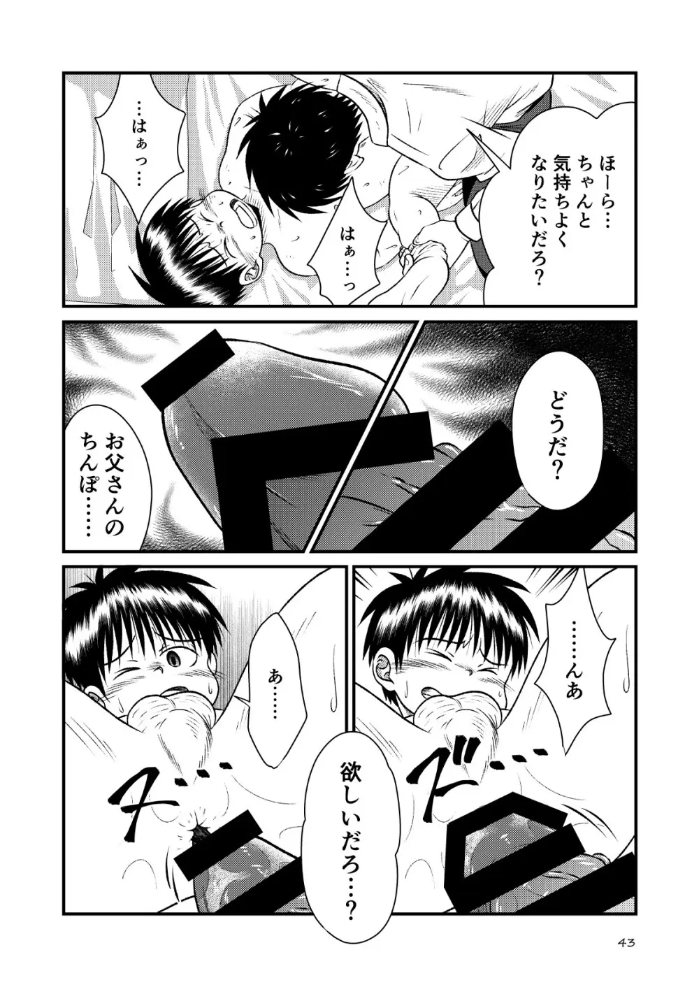 とある不運の性交少年 -近親相姦- - page43