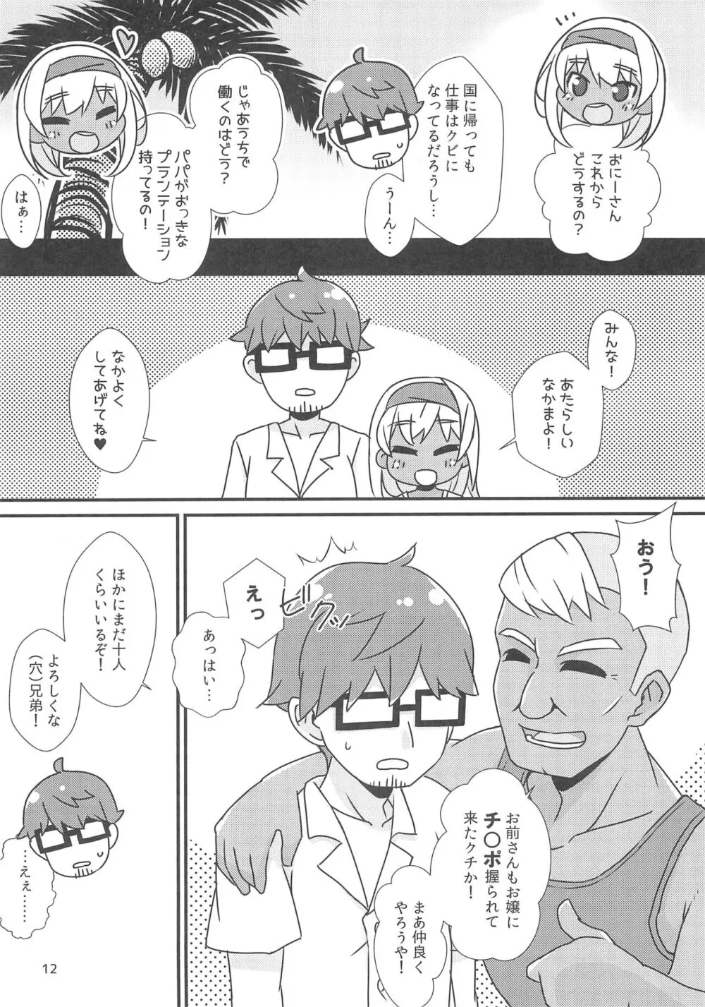 南の国へ高飛びしたら褐色少女に拾われた話 - page14