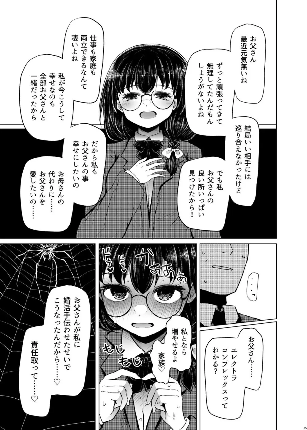 遺伝性疾患のリスクが無いなら実父と子作りしてもいいよね2 - page25