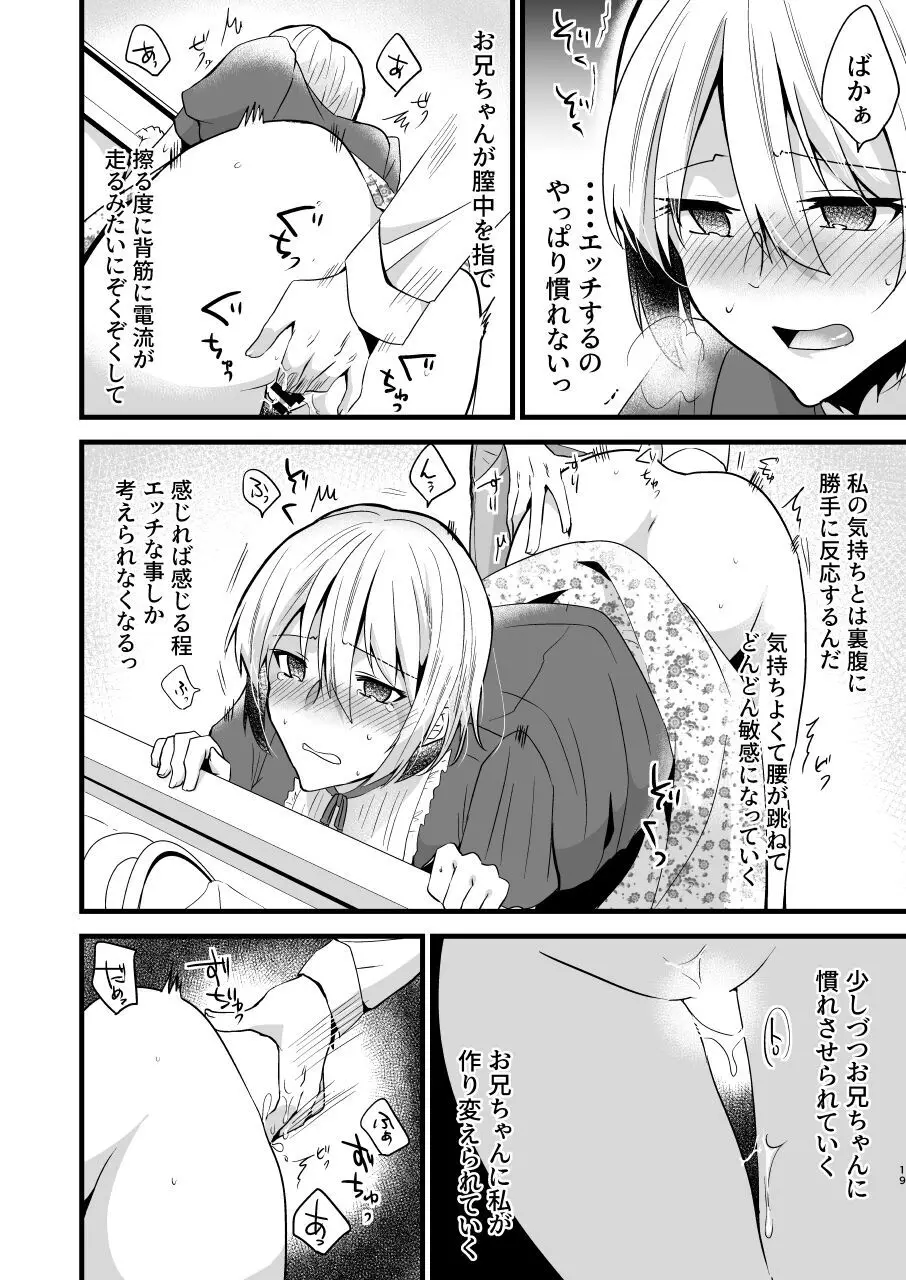 [invitation (まあタン)] お兄ちゃんに妹が(性的に)食べられちゃった話4 - page19