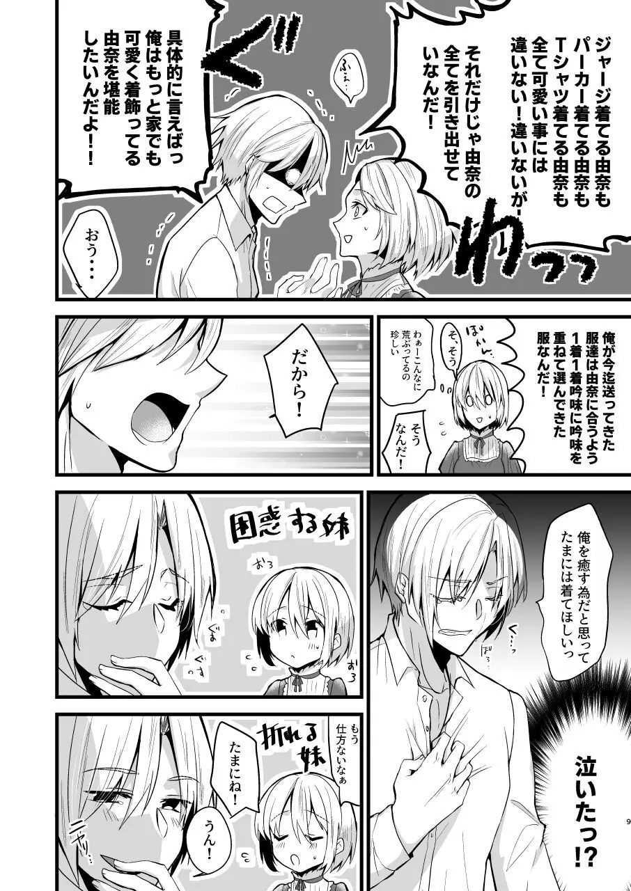 [invitation (まあタン)] お兄ちゃんに妹が(性的に)食べられちゃった話4 - page9