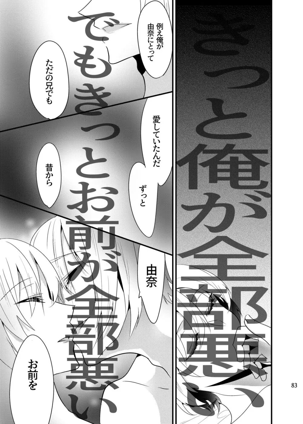 [invitation (まあタン)] お兄ちゃんに妹が(性的に)食べられちゃった話総集編 [DL版] - page82