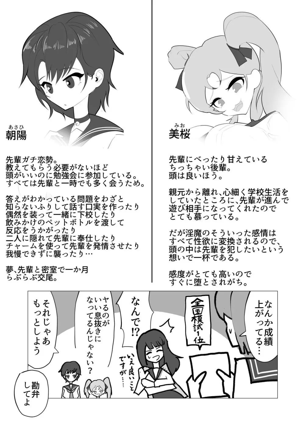 女の子ならチンポ生えても色仕掛けに負けたりしませんよね? - page37