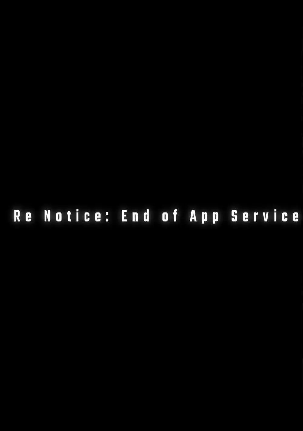 Re Notice: End of App Service - page25