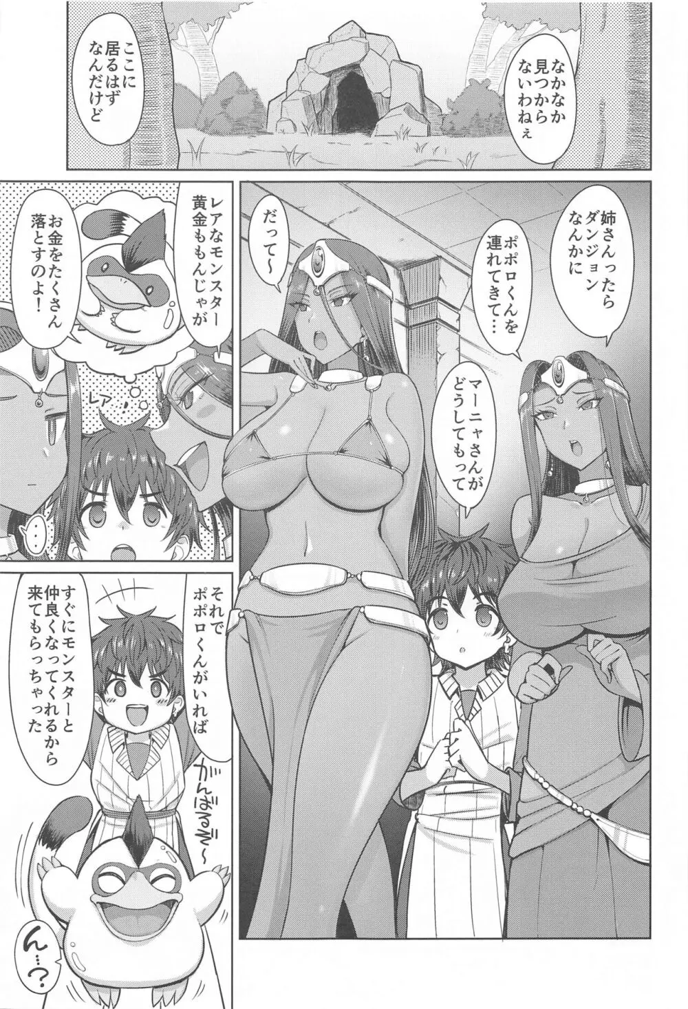 マーニャさんとミネアさんとアレに入る本 - page2