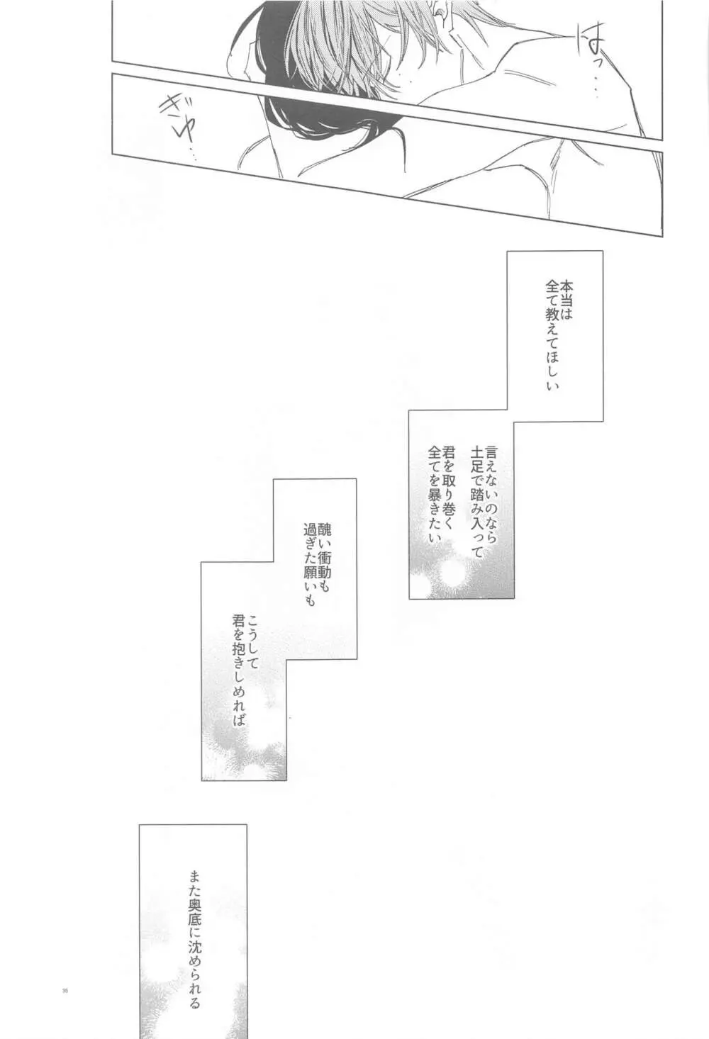 愛故に!寂し紛れのゼロ距離射撃 - page34