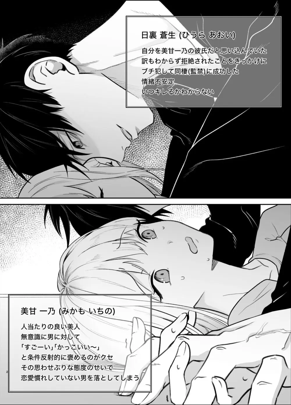 優しい先輩の正体は狂愛のヤンデレ男子2 - page2