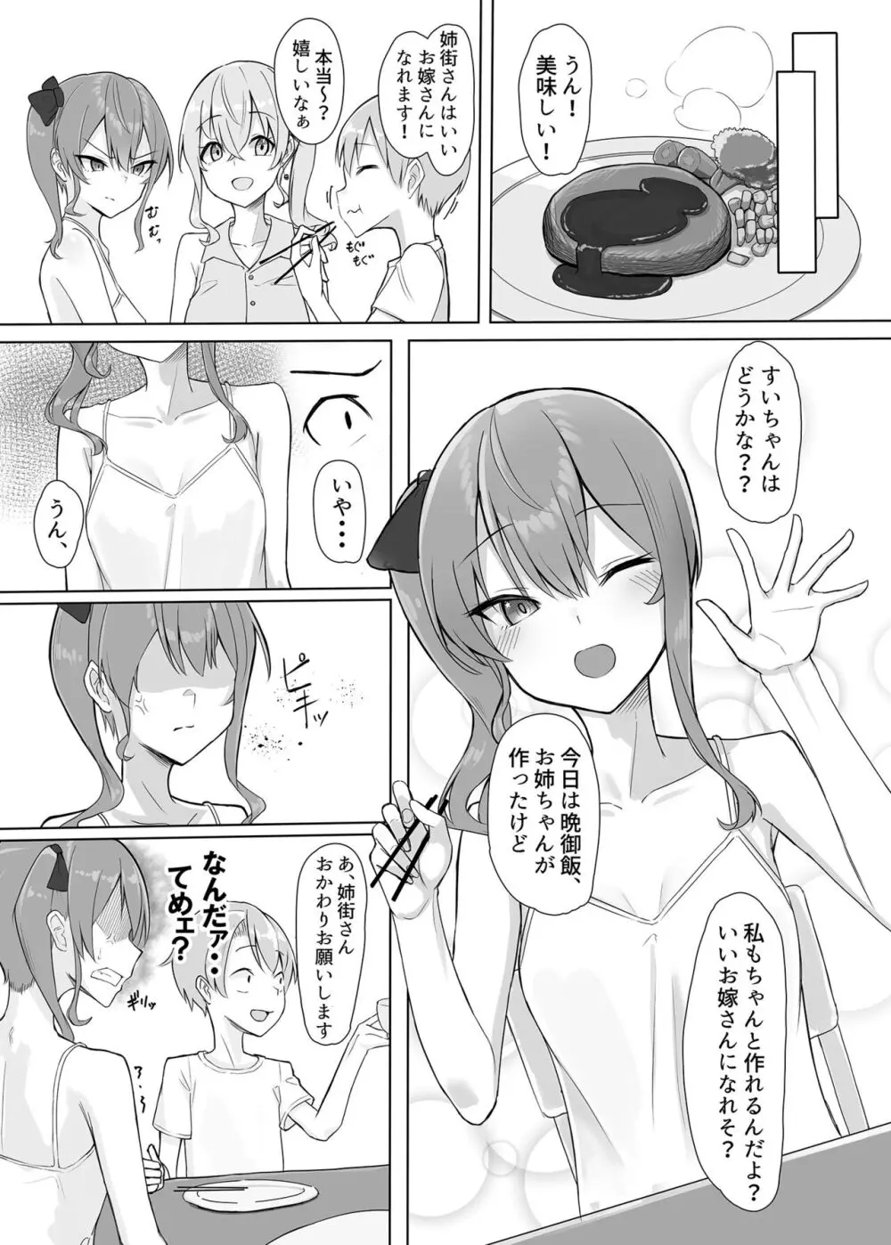 すいちゃんのおねしょた - page6