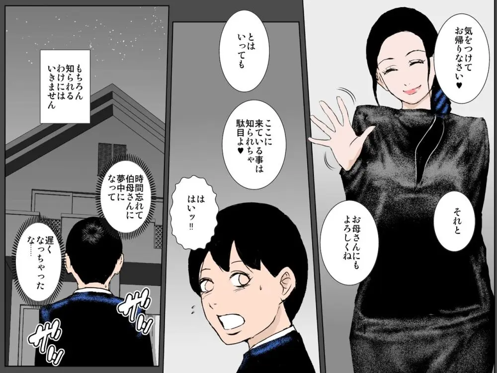 エッチな伯母と真面目母に受精おねだり超濃厚セックスされちゃった僕 - page13