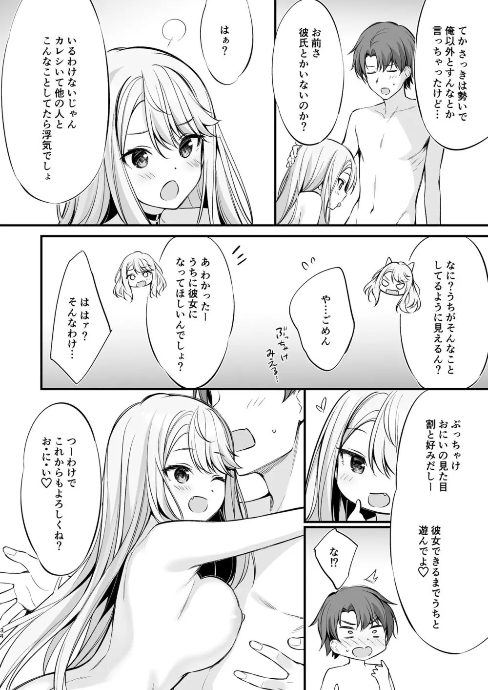 SNSで出会ったのはギャル化した妹でした - page33