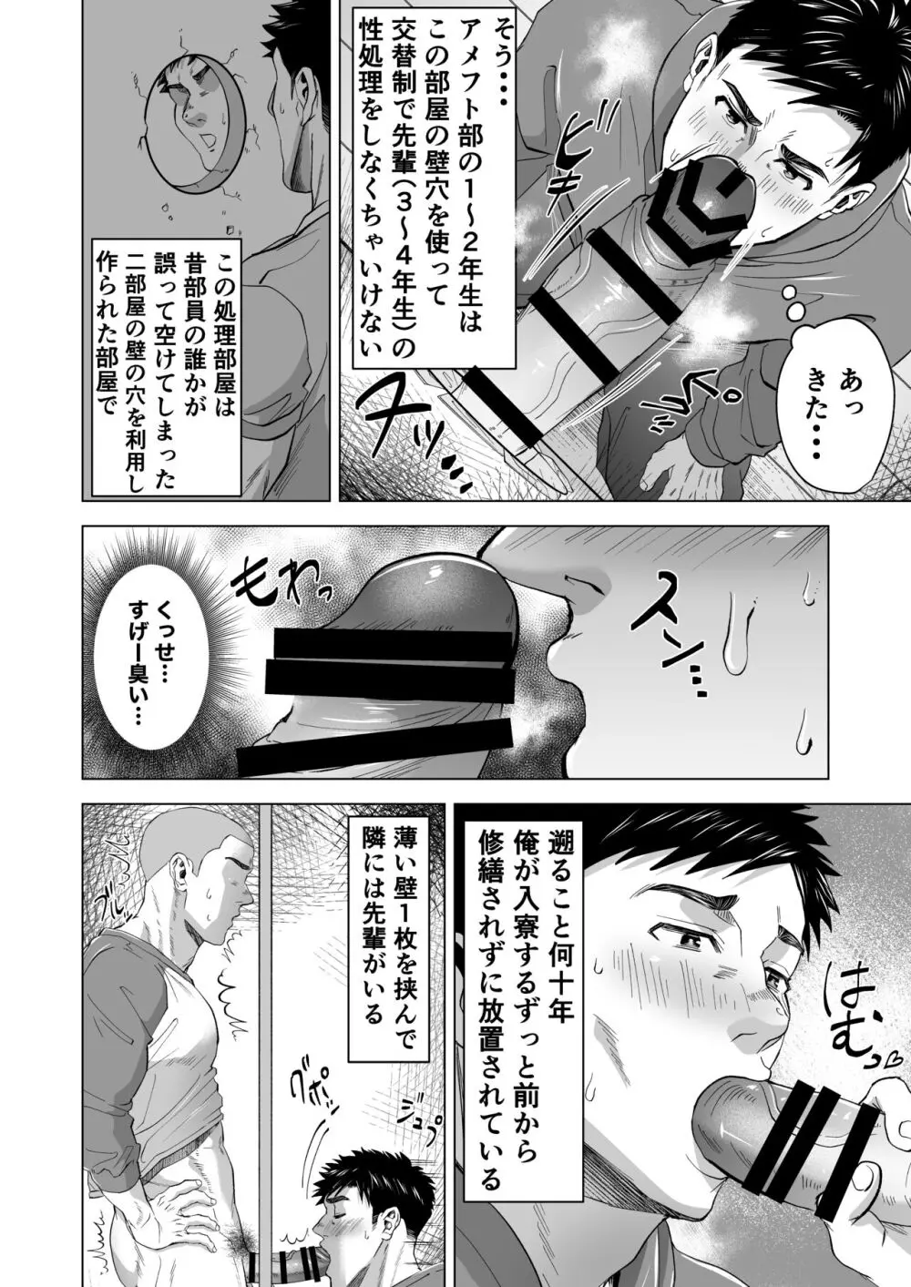 強豪アメフト部の処理部屋 - page6