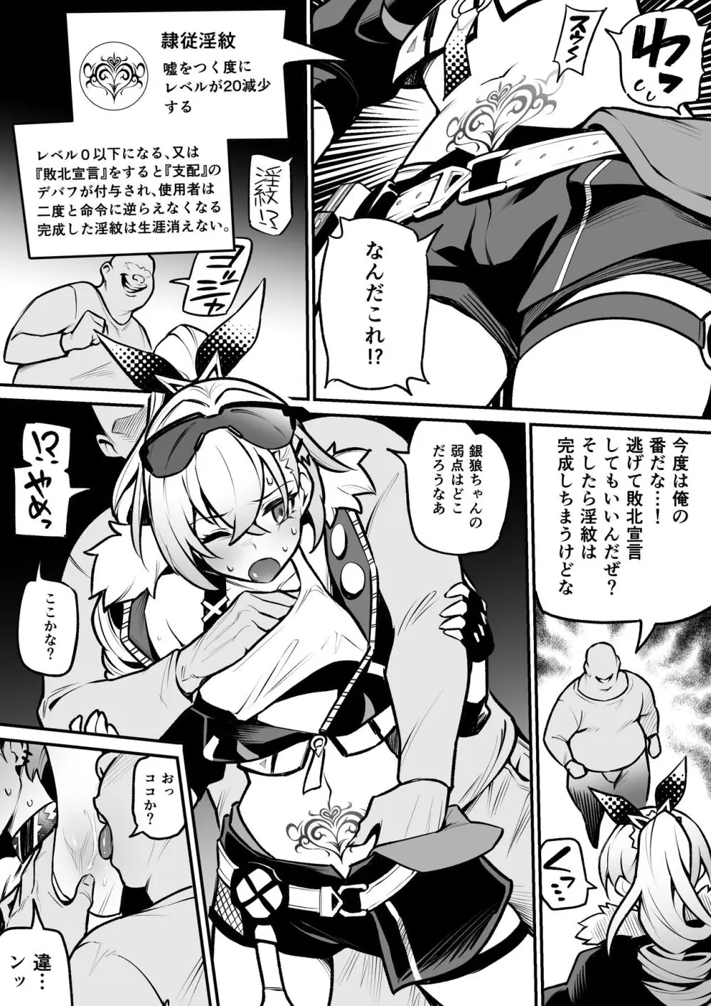崩壊スターレイル銀狼 〜服従の首輪〜 - page2