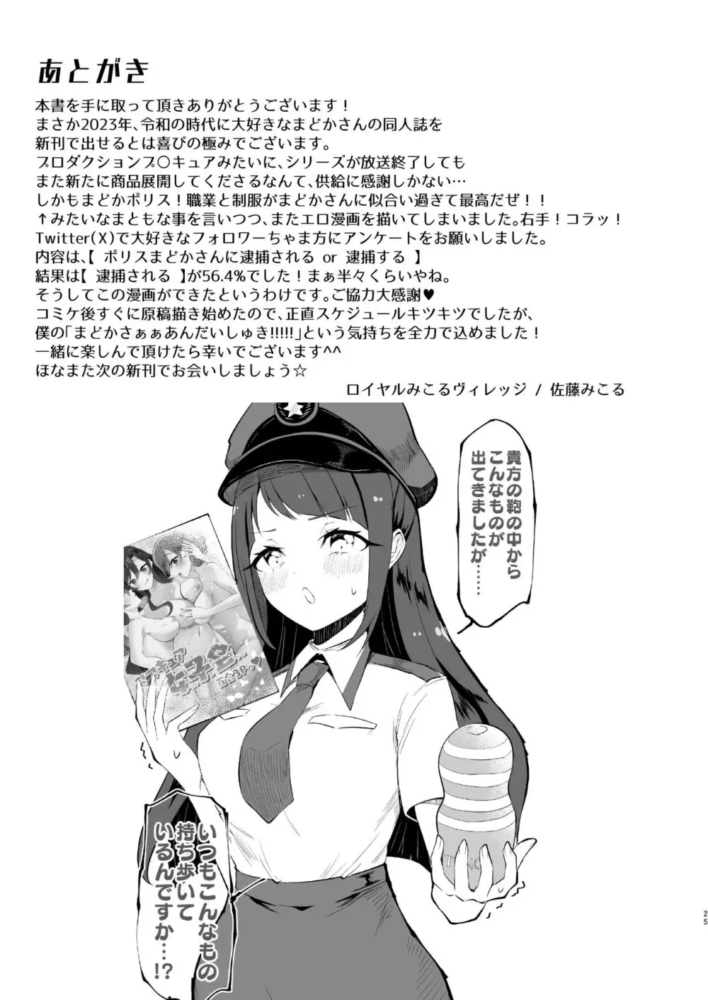 ポリまど～ポリスまどかさんに逮捕された日の記録～ - page25