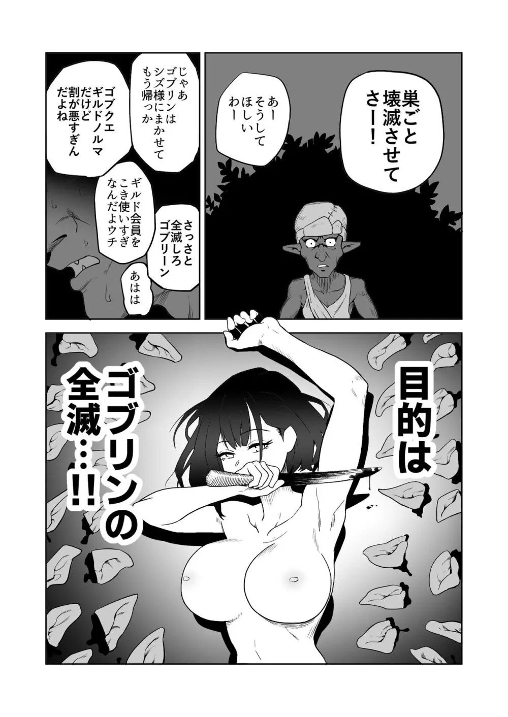 ゴブリンと女騎士 - page11