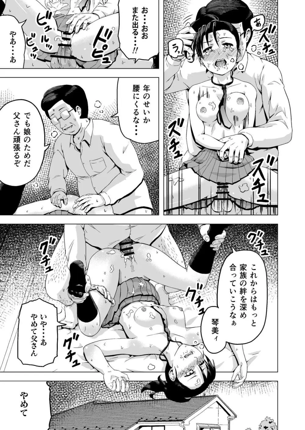 昼寝する反抗期の娘を父親が襲う話 - page20