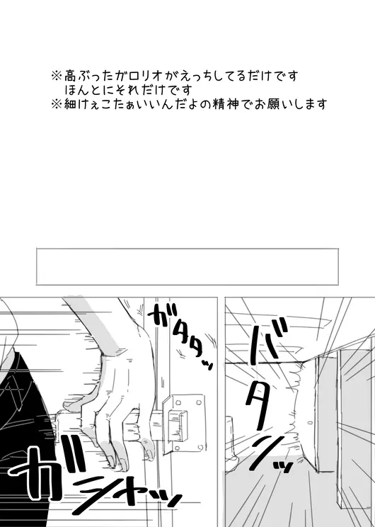 ガロリオがトイレでえっちしてるだけ - page2