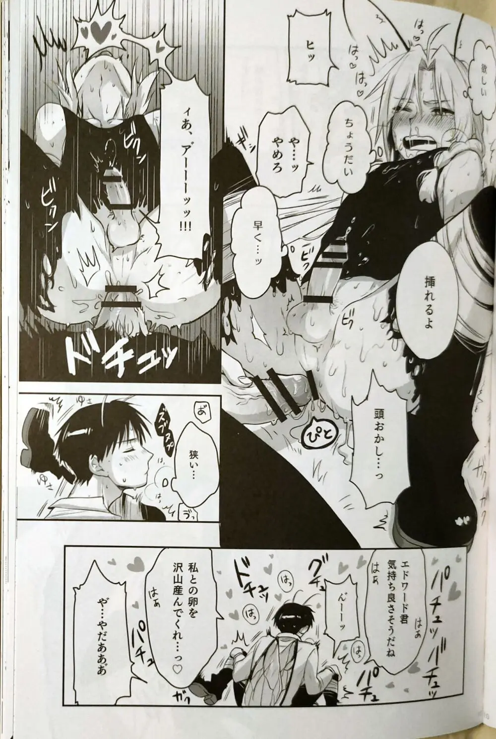 CherryTart ( 杏奈ことり) 性癖交換ごっこ /痛めんのお部屋 (鋼の錬金術師) - page47