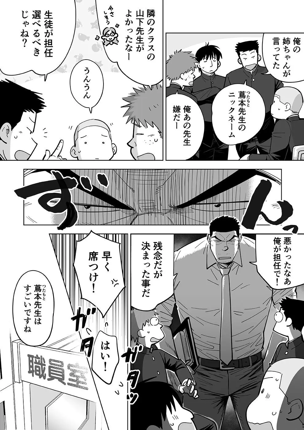 スケスケ先生を観察 - page8