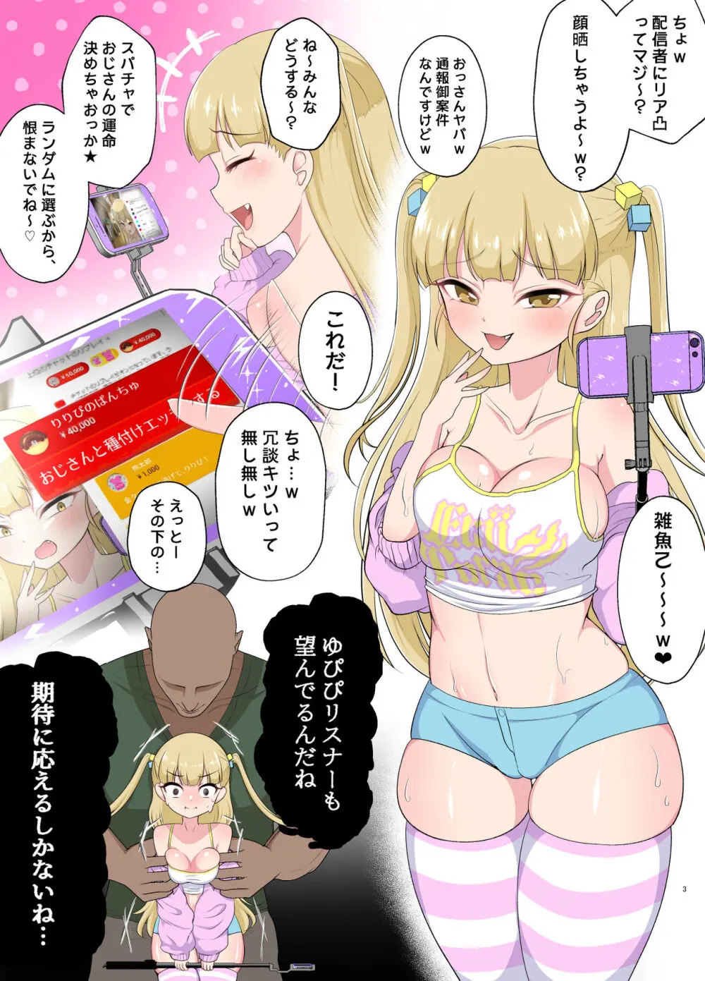 むちむち肉便器調教記録ー強気女をわからせー - page3