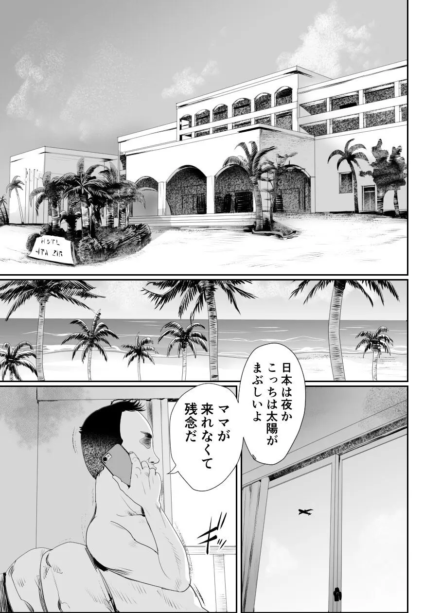 パパのオナホになれ2 ママに秘密の海外旅行 - page4