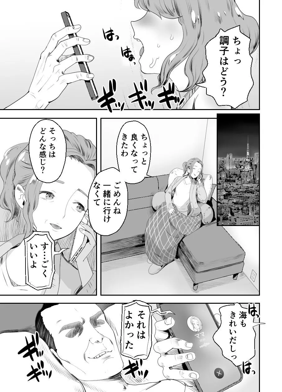 パパのオナホになれ2 ママに秘密の海外旅行 - page6