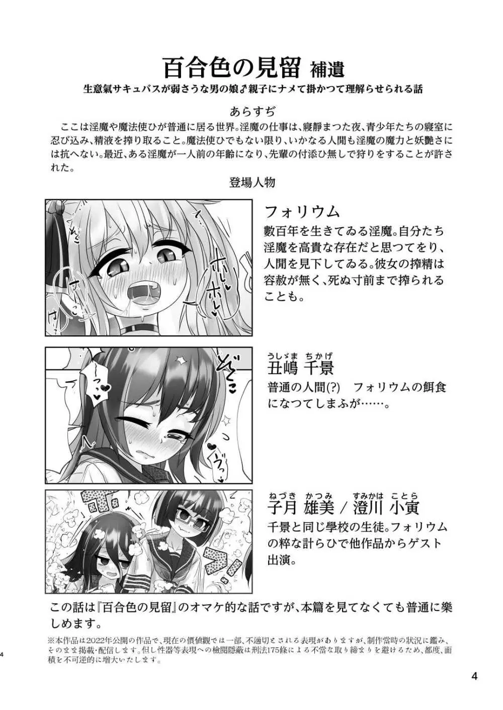 男の娘が夢の中で○女サキュバスに搾られる話 - page4