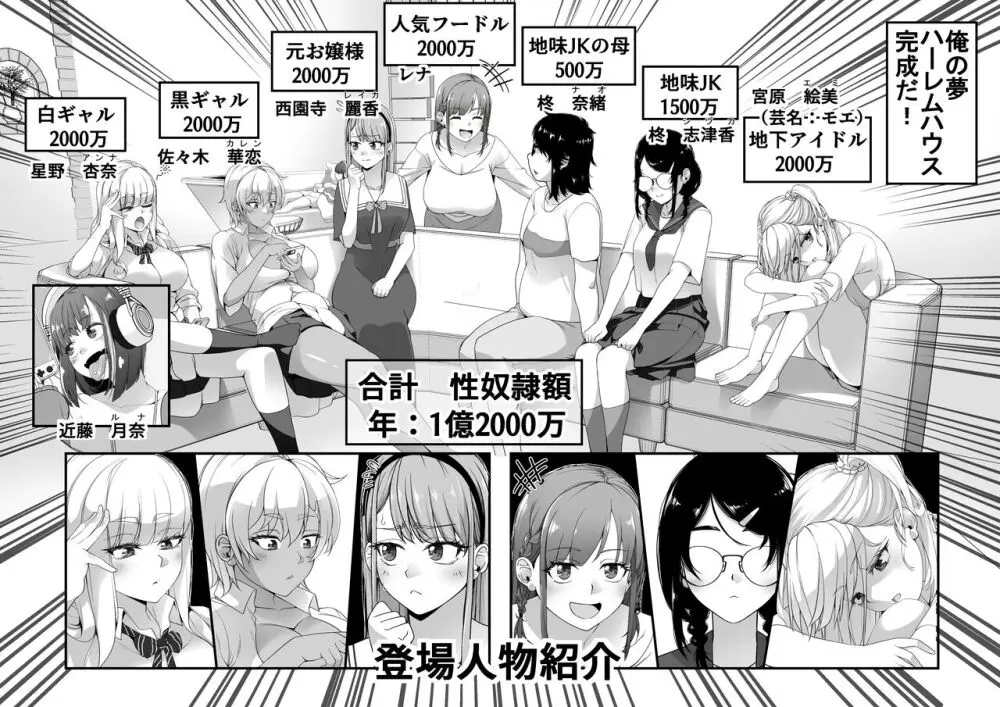 宝くじ12億当選！〜エロに全投資して、ハーレム御殿建設！！2 - page2