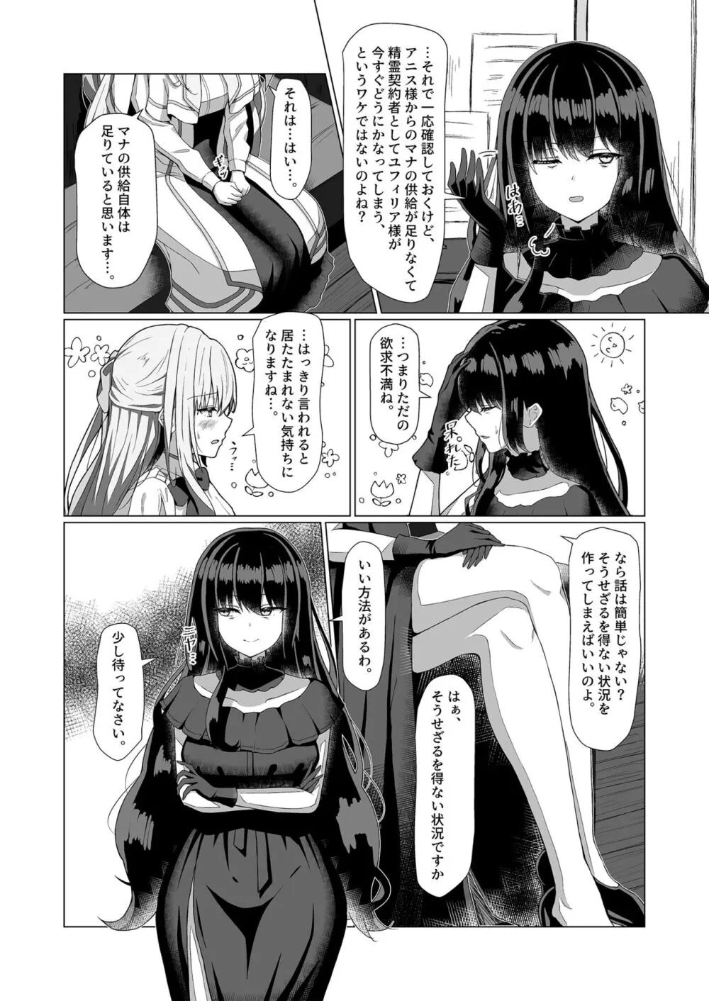 転生王女と天才令嬢の催淫革命 - page6