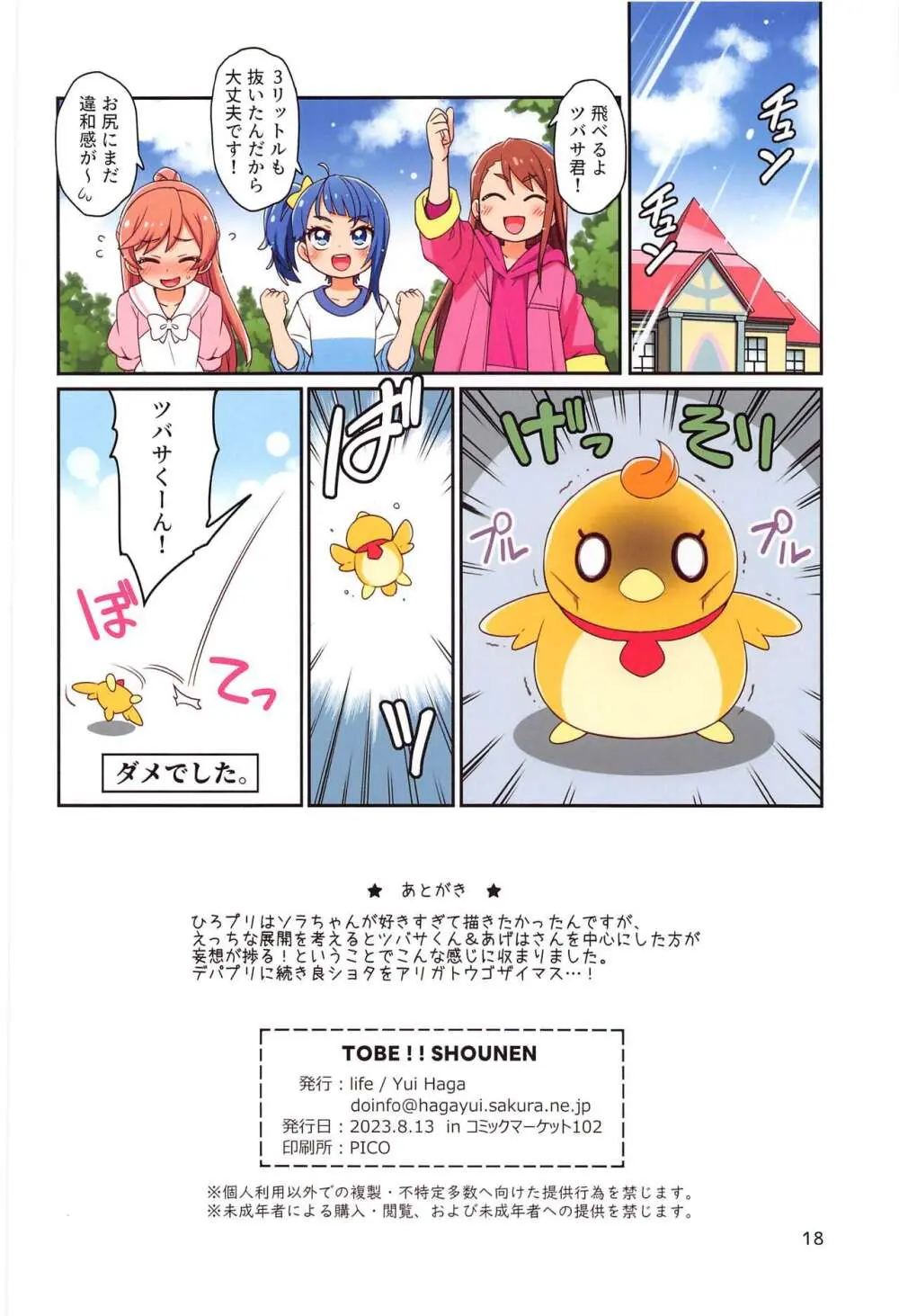 翔べ!!少年 - page17