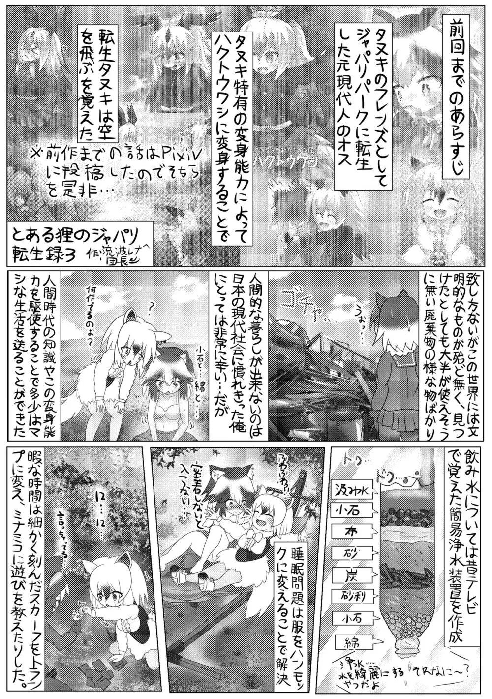 ぼくもフレンド〜きみは還る場所〜けものフレンズTSF合同3 - page13