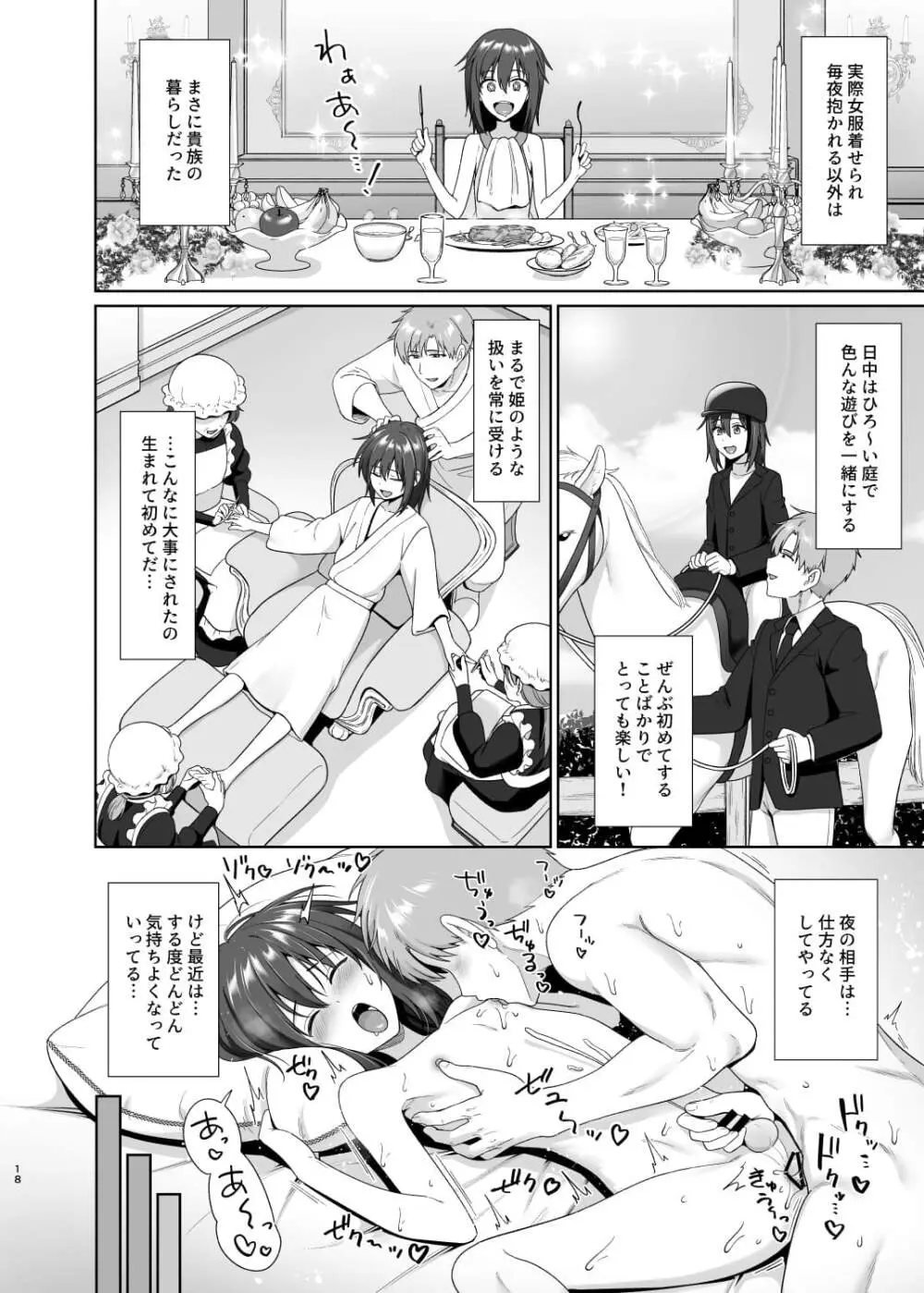 金持ちに買われたオレの幸せなメス堕ち - page19