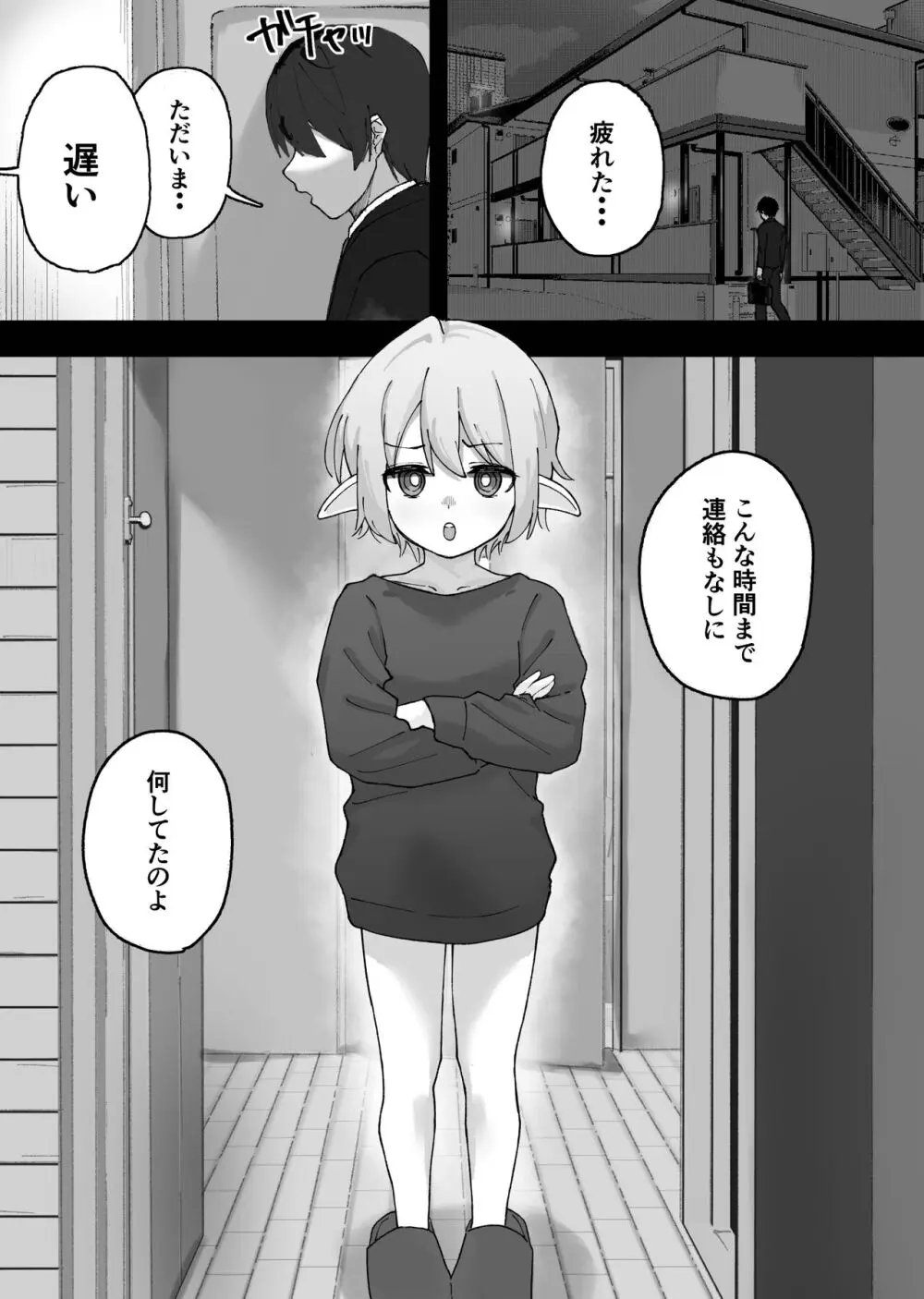 メスガキエルフをめちゃくちゃにする話 - page2