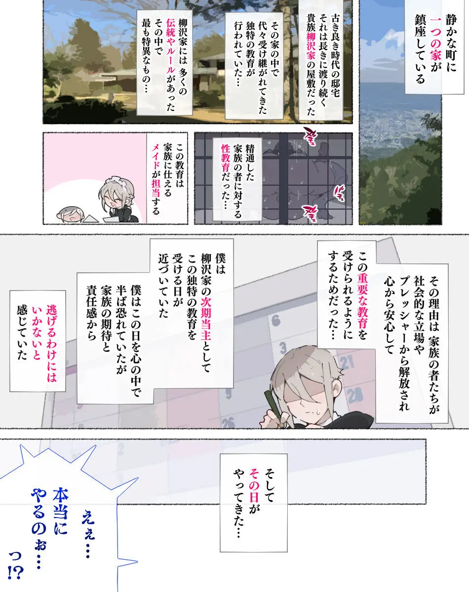 「性教育のお時間ですよ!!坊ちゃま!」 - page9