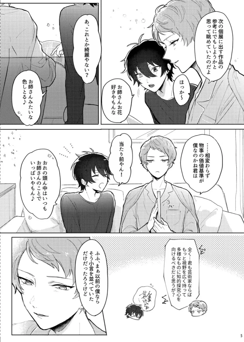 【Web再録】full bloom【みか宗】 - page4