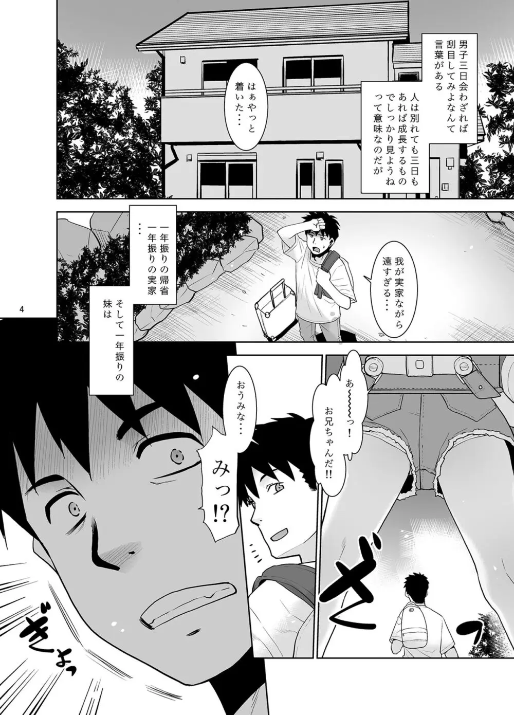 一年ぶりに会った妹がなんかスゴかった件。 - page3