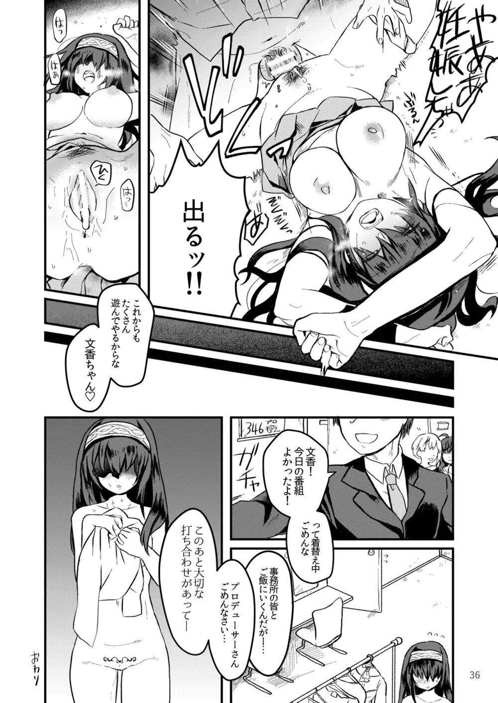 “文学少女”と犯された肉蕾【アヌス】 - page37